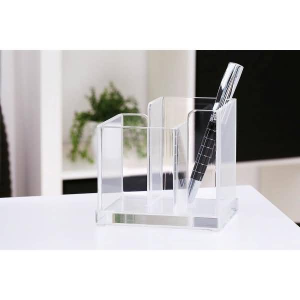 Schreibtischbutler Cristallic Acryl glasklar