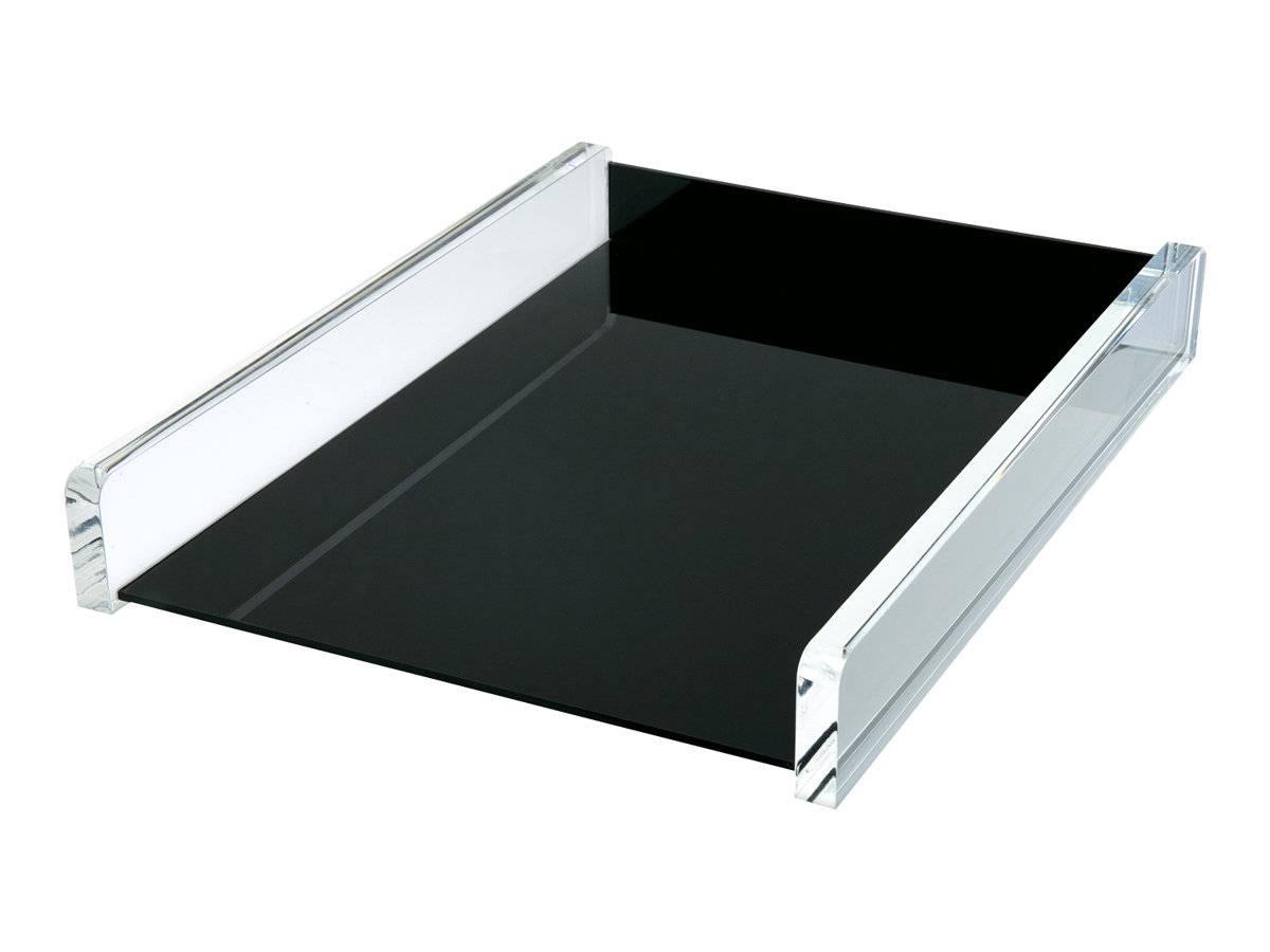 WEDO - Briefablage - für A4 - Schwarz, Clear