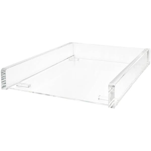 Briefablage Cristallic Acryl A4 glasklar