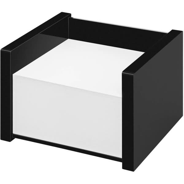 Zettlebox Black Office Acryl gefüllt schwarz