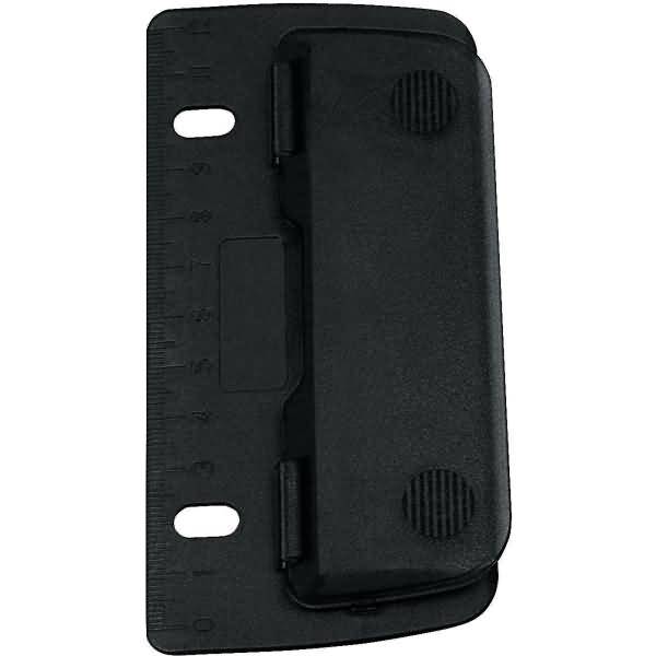 Taschenlocher 8cm Kunststoff schwarz