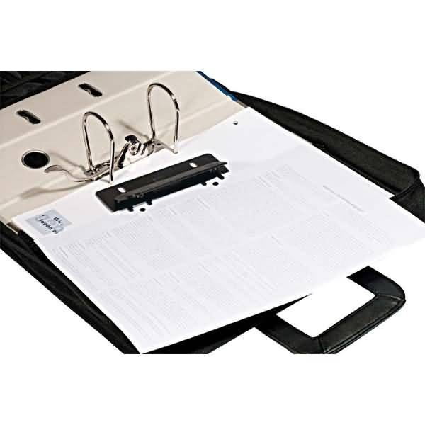 Taschenlocher 8cm Kunststoff schwarz