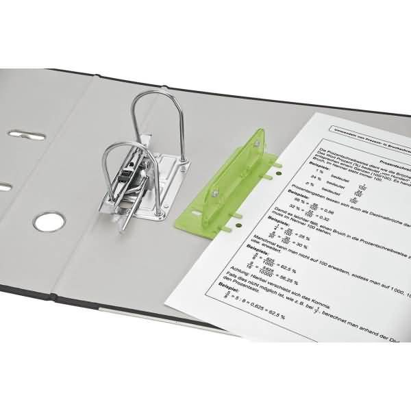 Taschenlocher 8cm Kunststoff apfelgrün