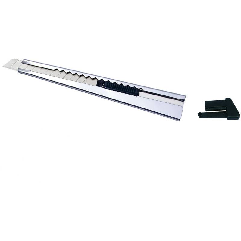 WEDO Metall-Cutter, Klinge: 9 mm, mit Clip, farbig sortiert