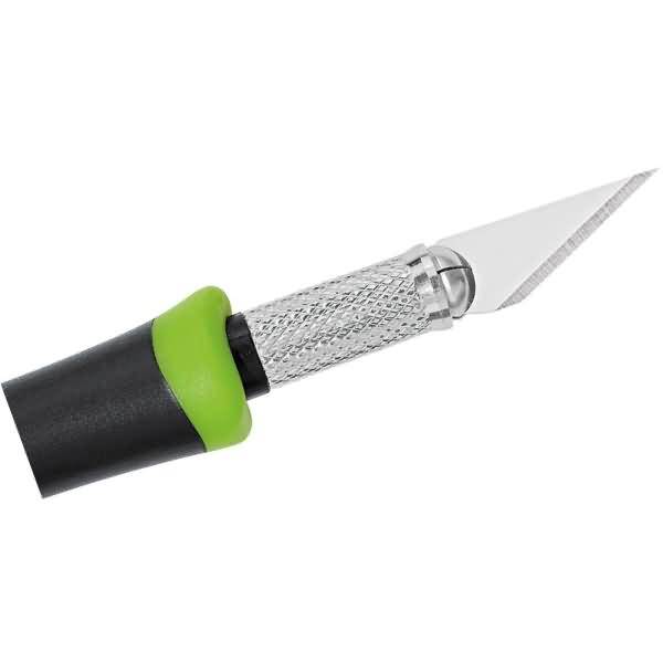 Skalpell Pocket incl. 5 Ersatzklingen grün/schwarz