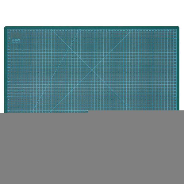 Wedo Schneidmatte mit Rasteraufdruck, selbstschließende Oberfläche, PVC