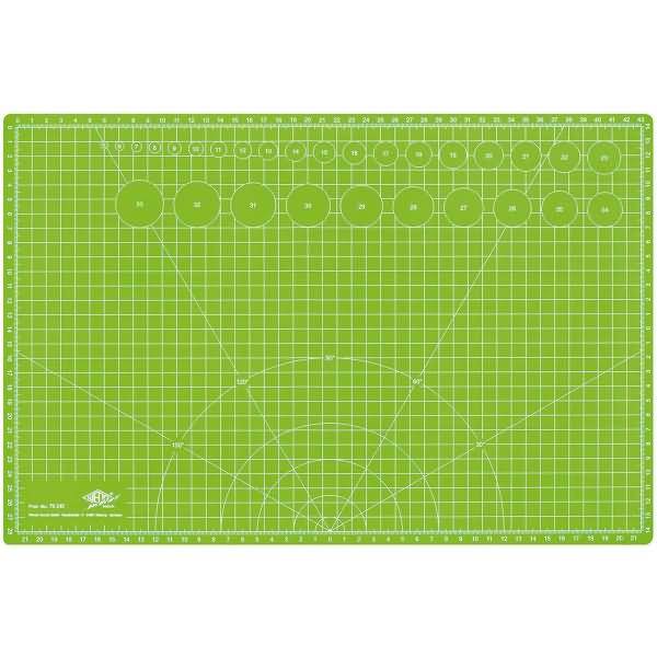 Schneidematte CM 45 apfelgrün 450x300x3mm