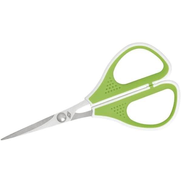 Silhouettenschere Comfortline Edelstahl 11,4 cm spitz apfelgrün