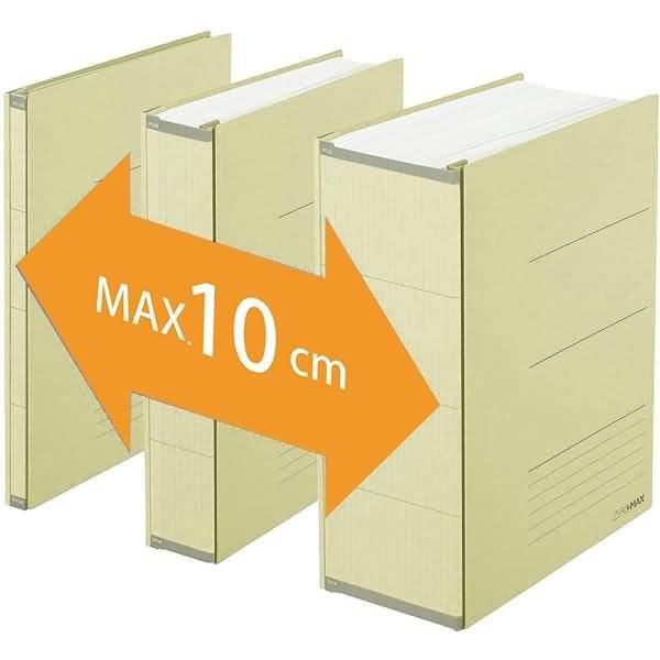 Ordner Zero Max A4 1,5-10cm beige