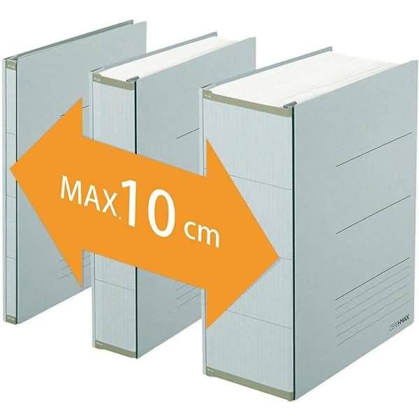 Ordner Zero Max A4 1,5-10cm grau