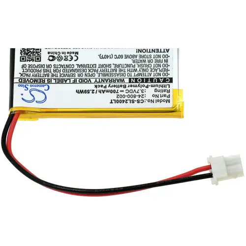 Powery Akku für Solar LED Lampe SL-24000, 3,7V, Li-Polymer Powery Akku für Solar LED Lampe SL-24000, 3,7V, Li-Polymer
