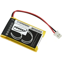 Powery Akku für Solar LED Lampe SL-24000, 3,7V, Li-Polymer Powery Akku für Solar LED Lampe SL-24000, 3,7V, Li-Polymer