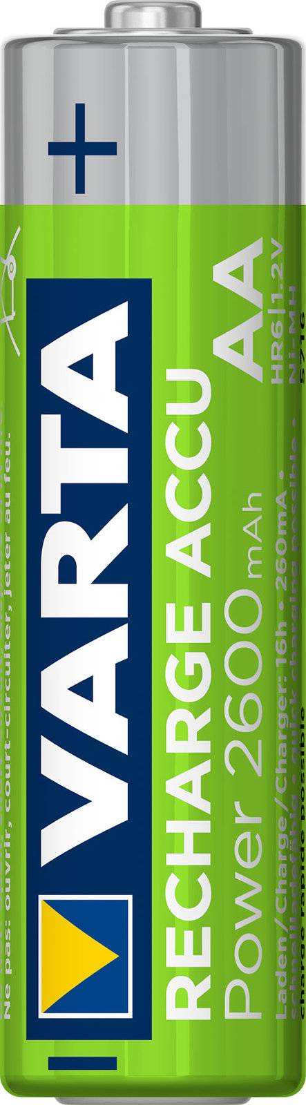 Varta Power Akku Ready2Use LR06 Migon AA 4er Blister 2600mAh, 1,2V, NiMH
