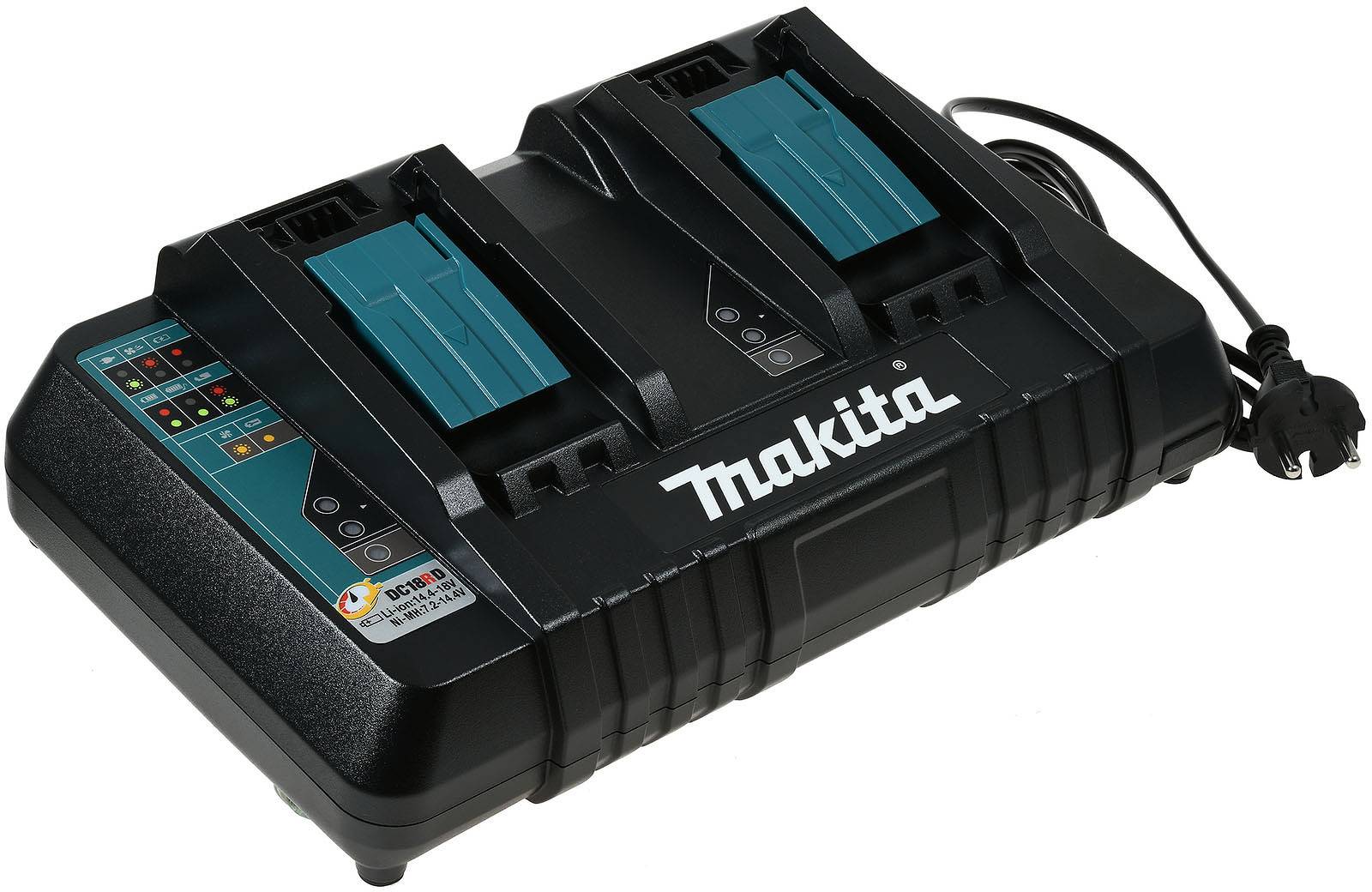 Doppel-Ladegerät für Makita Typ BH1233 Original, 9,6V-18V