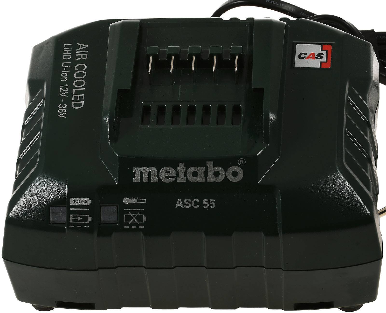 Metabo Ladegerät für Akku für AIR COOLED BS SB LT LTX 18 Original, 12V-36V