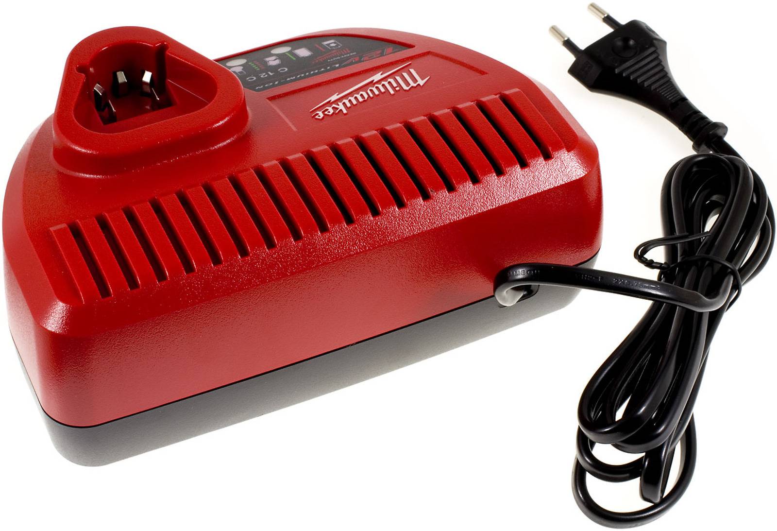 Milwaukee Schnellladegerät C12C 4932352000 für 12V Li-Ion Akkus, 12,0V