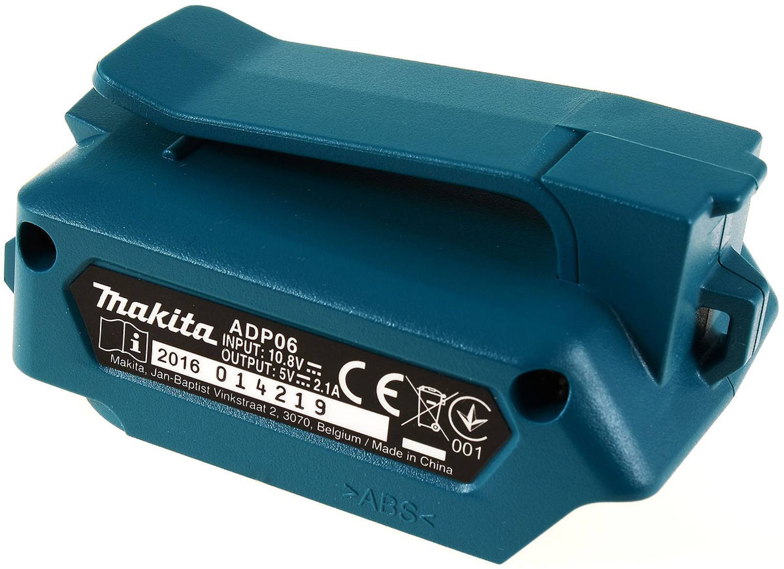 Makita Akku-USB-Lade-Adapter Typ DEAADP08 / ADP08 für 12V-Akkus Original