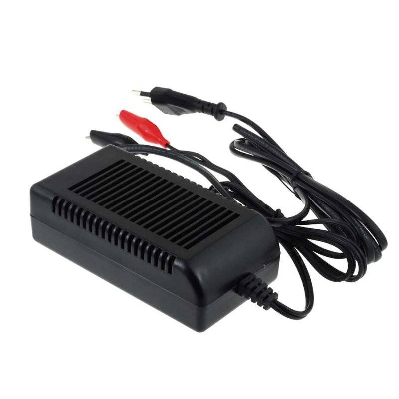 Powery Tischladegerät für Blei- und Bleigelakkus 2A/12V, 12V