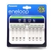 Ladegerät Panasonic eneloop BQ-CC63 für 8x NiMH AA, AAA Akkus, 100-240V Ladegerät Panasonic eneloop BQ-CC63 für 8x NiMH AA, AAA Akkus, 100-240V