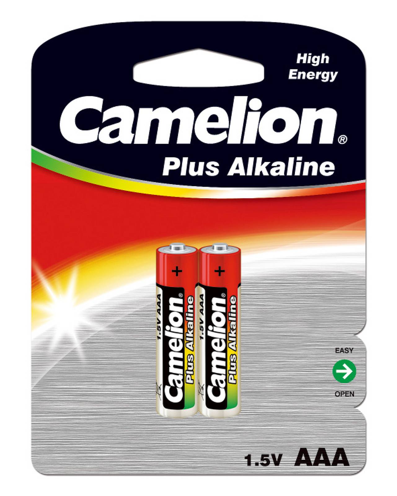 Batterie Camelion Micro LR03 MN2400 HR03 Plus Alkaline 2er Blister, 1,5V, Alkaline