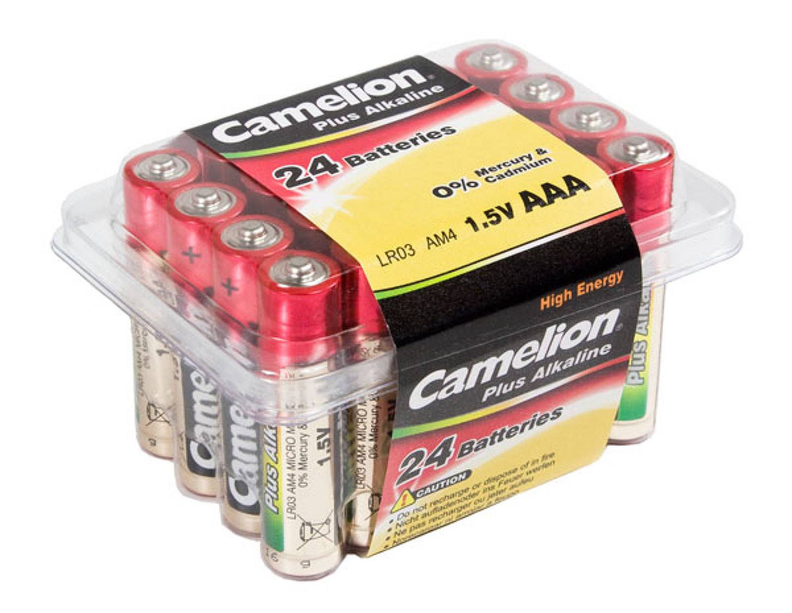 Camelion Plus Alkaline LR03 AAA Micro (24er Box), 1,5V, Alkaline