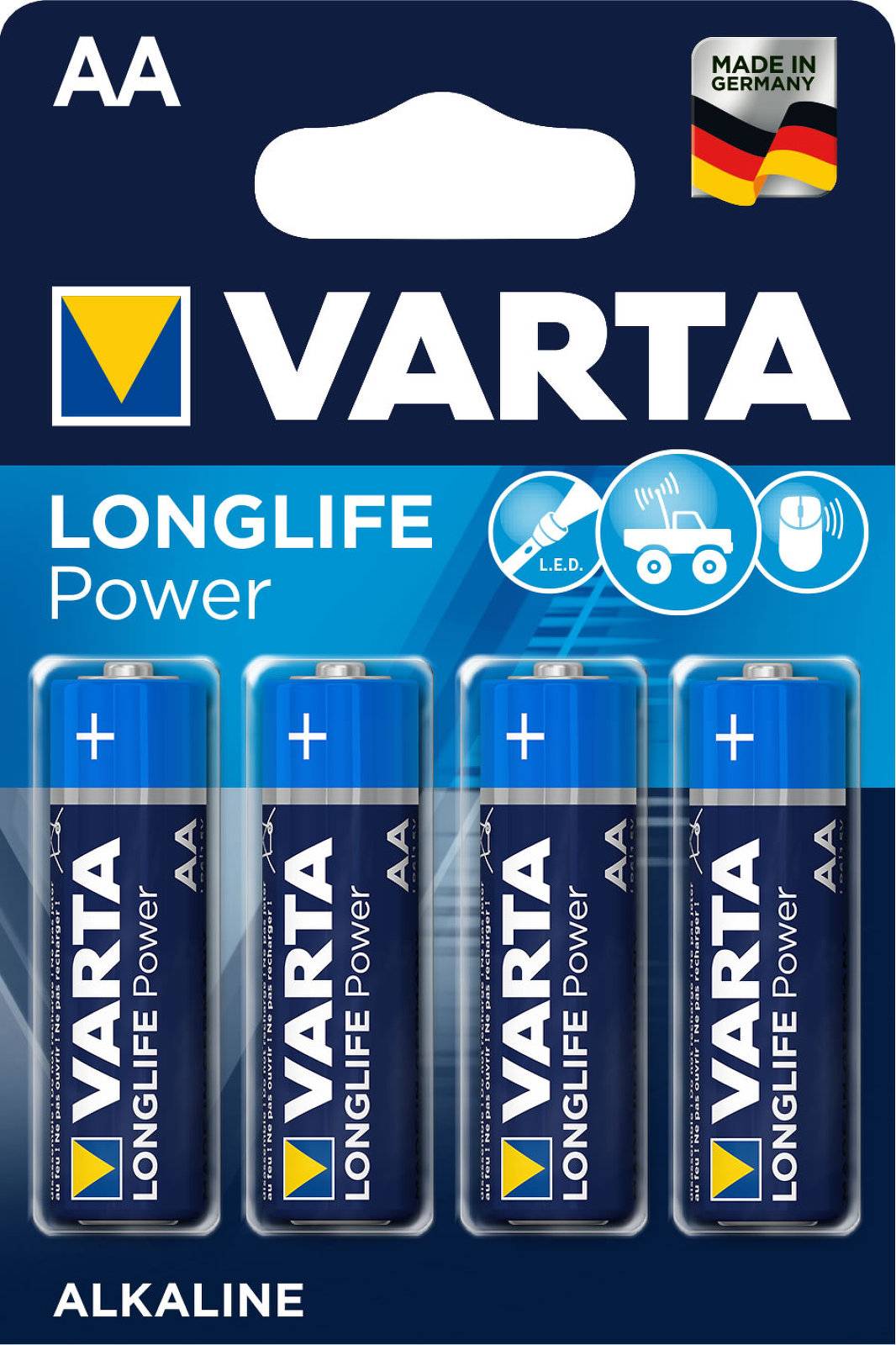 Batterie Varta 4906 Mignonzelle 4er Blister, 1,5V, Alkaline