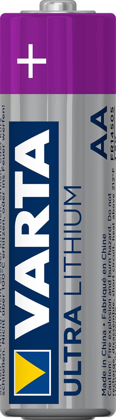 Varta Ultra Lithium AA Mignon Batterie 4er Blister, 1,5V, Lithium