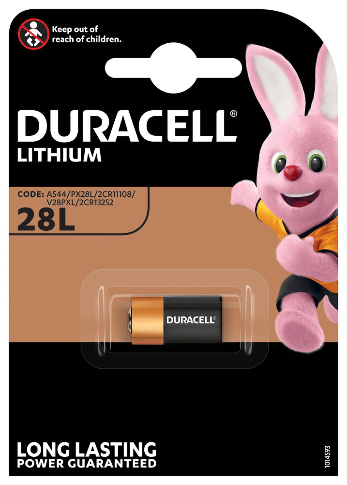Foto Batterie Duracell Typ PX28L / V28PX / 28L / 2CR1/3N 1er Blister, 6V, Lithium
