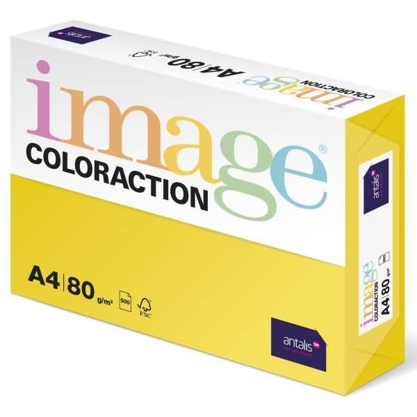 Kopierpapier Image Coloraction Canary 80g/qm A4 VE=500 Blatt