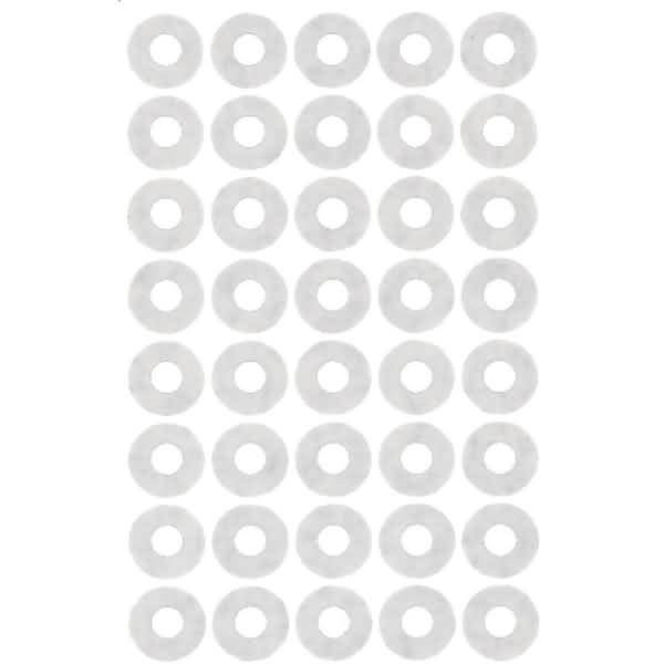 Verstärkungsringe 160 Stück weiß