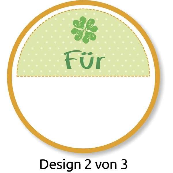 Sticker auf Rolle Motiv Geschenkbeschriftung rund 38mm 3 Motive 50 Stück