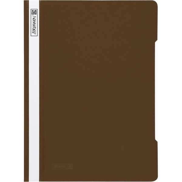 Sichthefter A4 PVC dunkelbraun