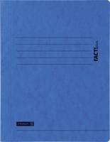 Sammelmappe Fact! A4 375g/qm Karton blau
