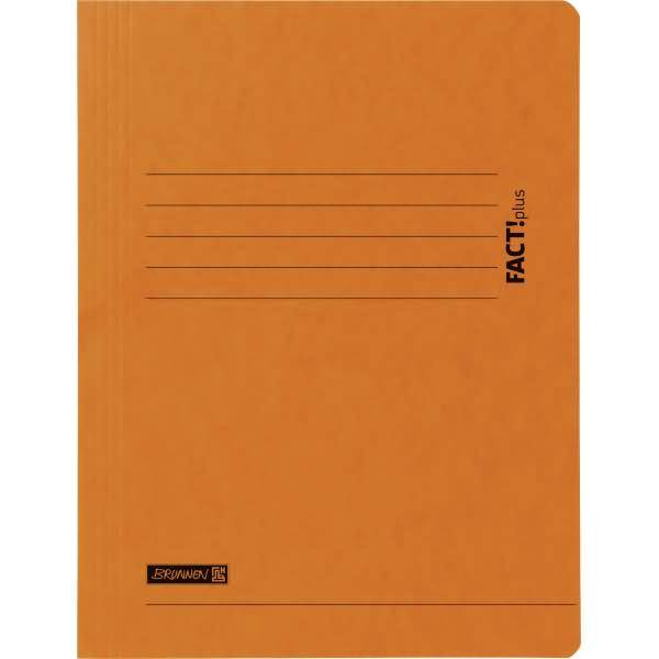 Sammelmappe Fact! A4 375g/qm Karton orange