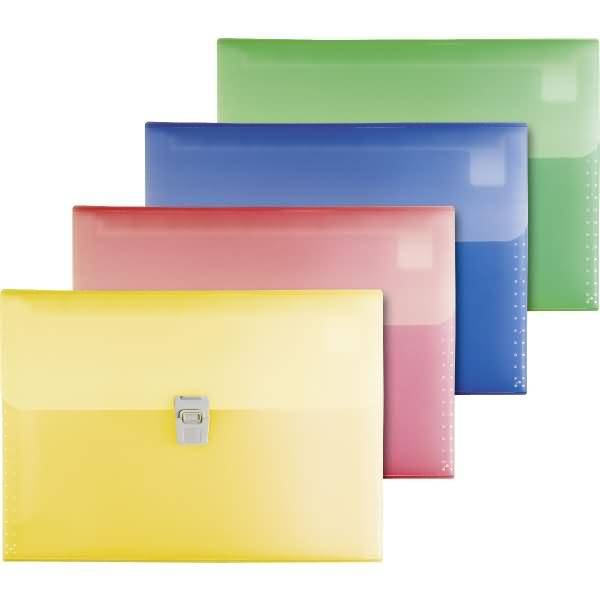 Fächermappe Fact! PP 10 Fächer farbig sortiert