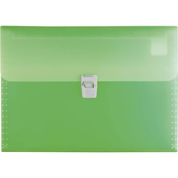 Fächermappe Fact! PP 10 Fächer grün