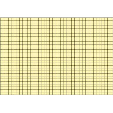BRUNNEN Karteikarte 102260210 DIN A6 kariert ge 100 St./Pack.