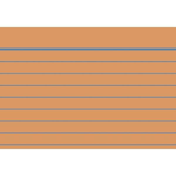 Karteikarten A8 liniert orange VE=100 Stück