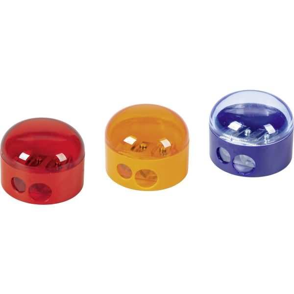 Dosenspitzer doppelt transparent sortiert