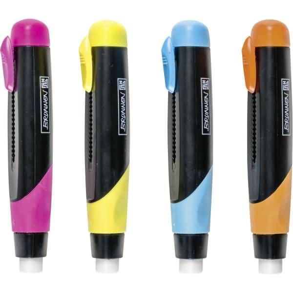 Radierstift farbig sortiert