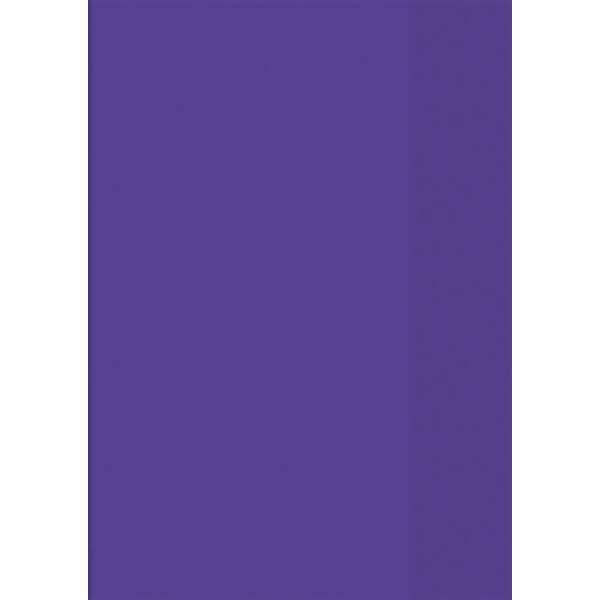 Heftumschlag A4 violett