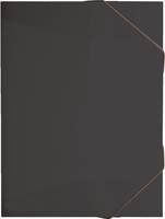 Brunnen FACT!pp, Envelope folder, A4, Polypropylen (PP), Schwarz, Gummiband, 1 Stück(e)