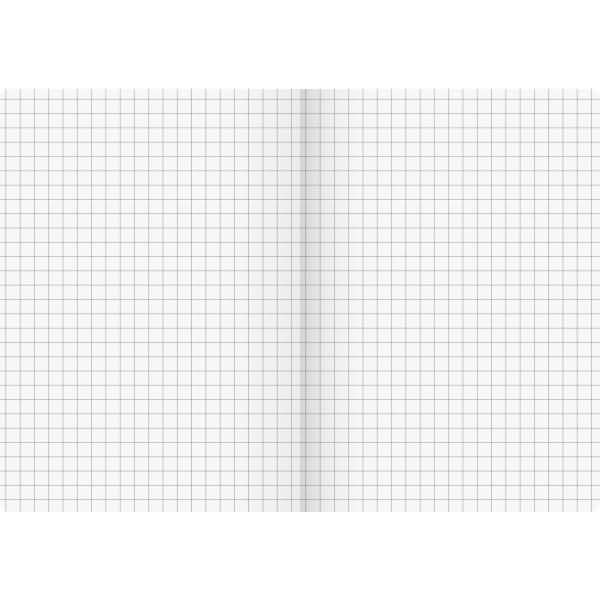 Notizheft A6 32 Blatt 80g/qm kariert flexibler brauner Naturkarton Pimp it up!