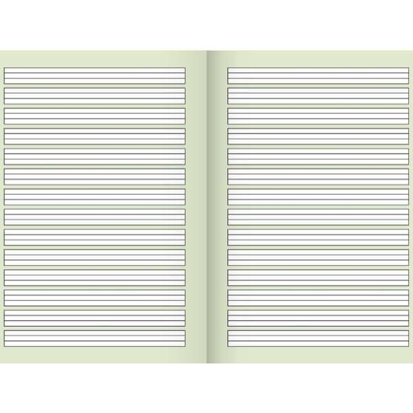 Schulheft A4 Lineatur 1 80 g/qm 16 Blatt