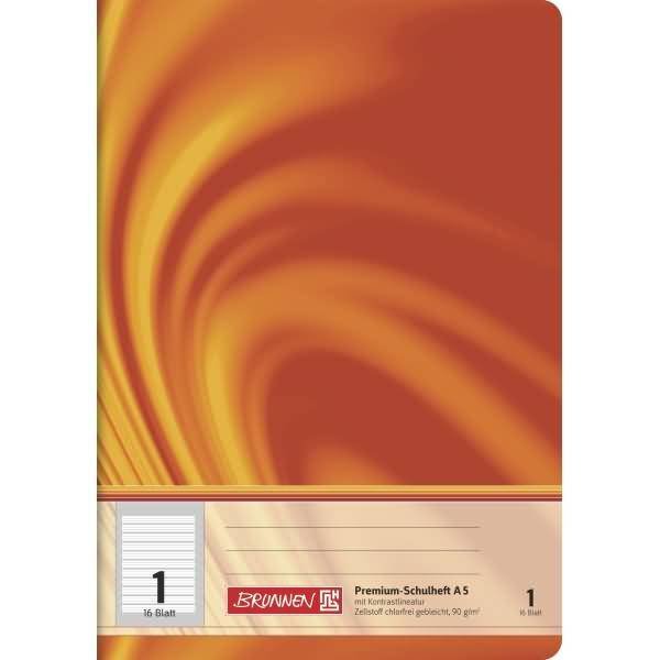 Schulheft Young Vivendi A5 Lineatur 1 90g/qm 16 Blatt