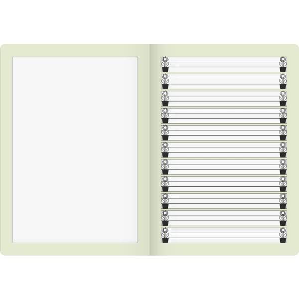 Geschichtenheft A5 Lineatur 1G 90 g/qm 16 Blatt