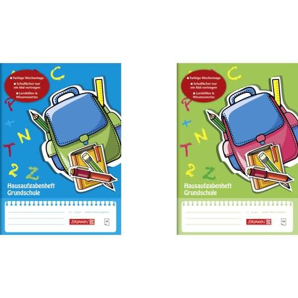 Aufgabenheft Grundschule A5 48 Blatt mit Kunststoffumschlag