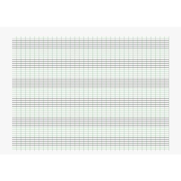 Notenheft A5 quer Star 8 Blatt Lineatur 14