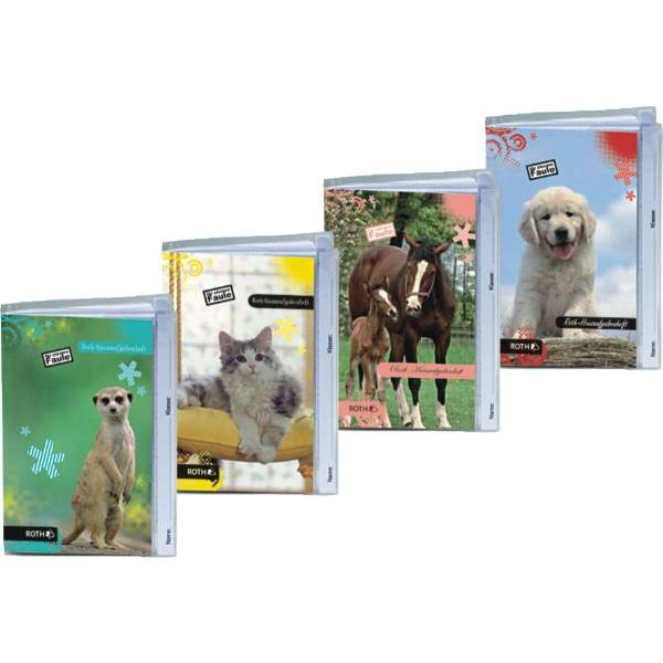 Aufgabenheft Für clevere Faule A5 90 g/qm 48 Blatt Trendmotive Tiere