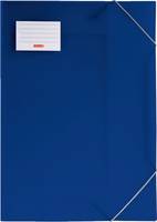 Brunnen FACT!pp, Envelope folder, A3, Polypropylen (PP), Blau, Gummiband, 1 Stück(e)